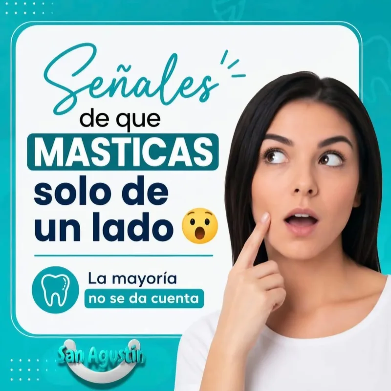 Post «Señales de que masticas solo de un lado»