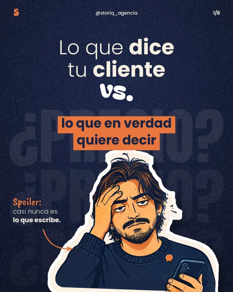 Post «Lo que dice tu cliente vs. lo que en verdad quiere decir»